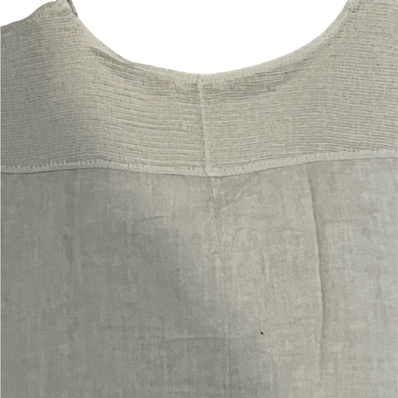 Lungo L’Arno Made in Italy Gray 100% Linen Dress Coverup. Size Small. - Picture 4 of 5